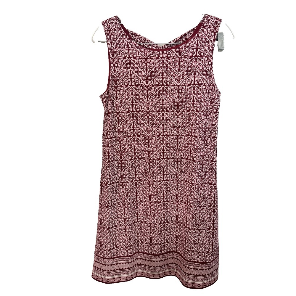 Magnolia Grace Red Alaina Knit Sleeveless Dress Size Small NWT‎